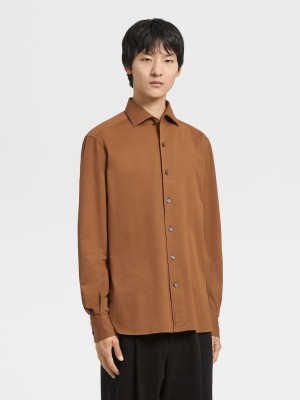 Zegna Cotton Shirt | HUGXYDO-95