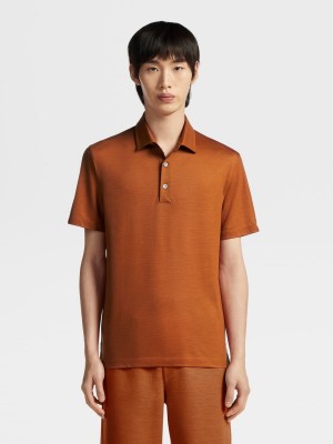 Zegna High Performance Wool Piquet Polo Shirt | PQJBIGM-35