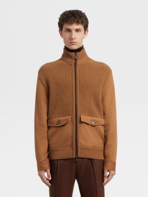 Zegna Hybrid Knit Outerwear | GNYBUPL-52