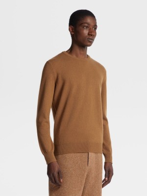 Zegna Oasi Cashmere Crewneck | AMHFPGB-81