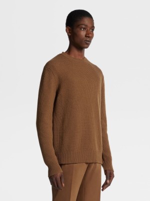 Zegna Oasi Cashmere Crewneck | PVGTUCZ-71