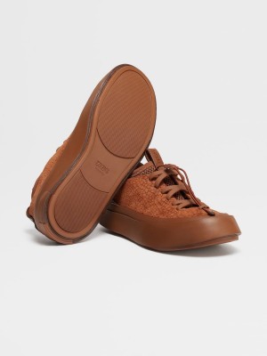 Zegna Suede Triple Stitch Mrbailey? Sneakers | BYPCSTZ-12