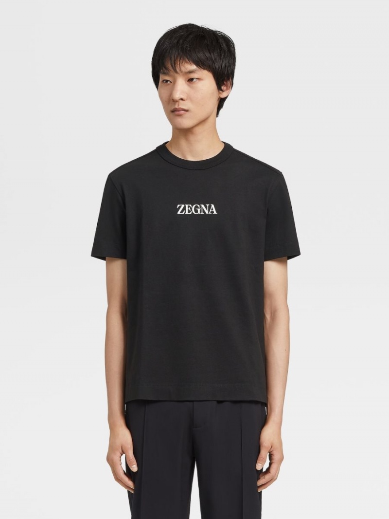 Black Zegna #usetheexisting Cotton T-shirt | GWTFINQ-80