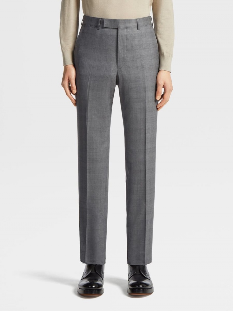 Grey Zegna Centoventimila Wool Suit | RCLPXWY-90