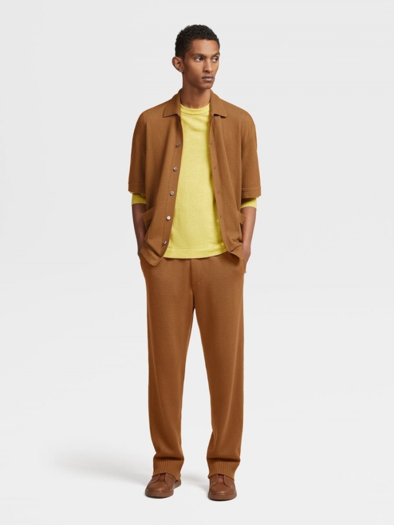 Zegna Cashmere And Cotton Joggers | ESQAIMU-45