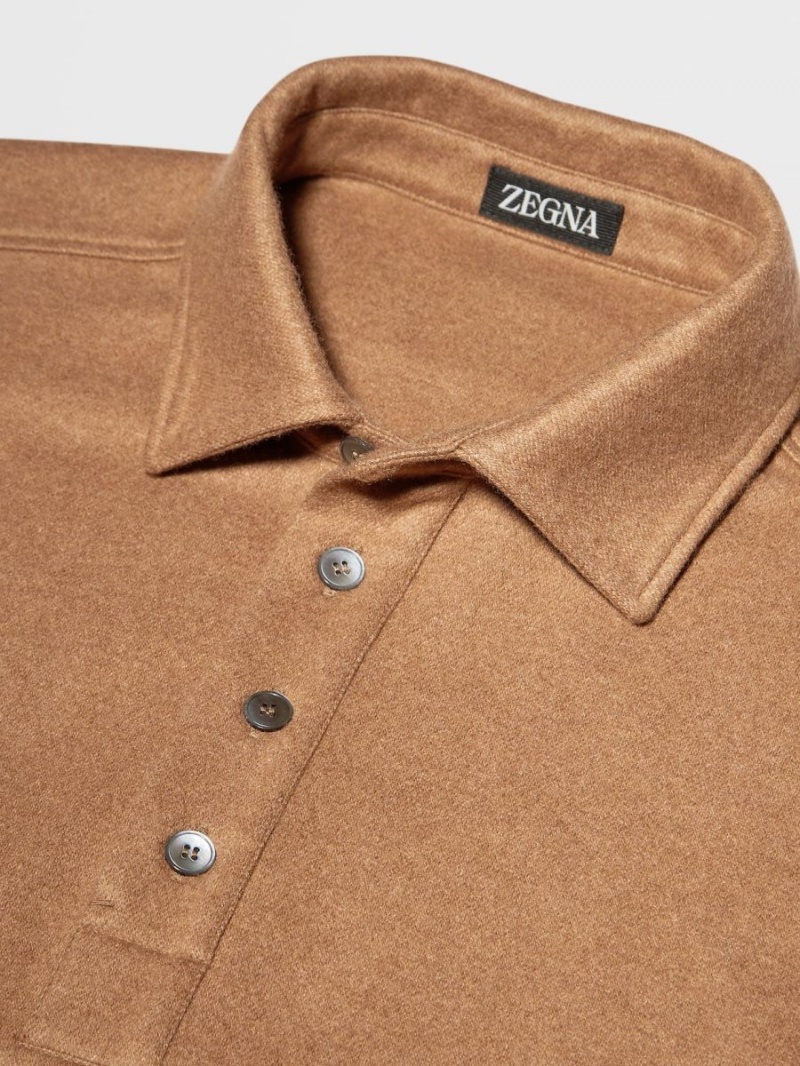 Zegna Cashmere And Polo Shirt | AMZRYDJ-36