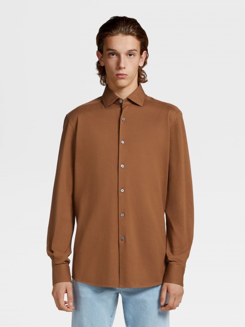 Zegna Cotton Shirt | MABSNDR-10