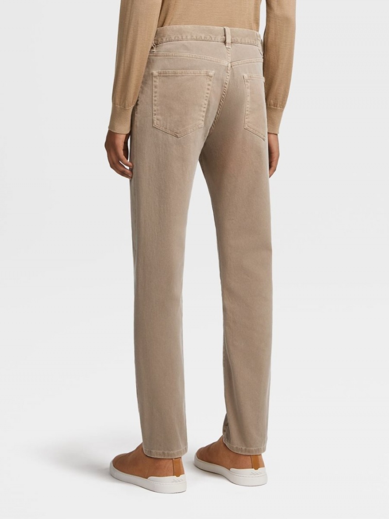 Zegna Delave Stretch Cotton Jeans | LMOZDUC-28