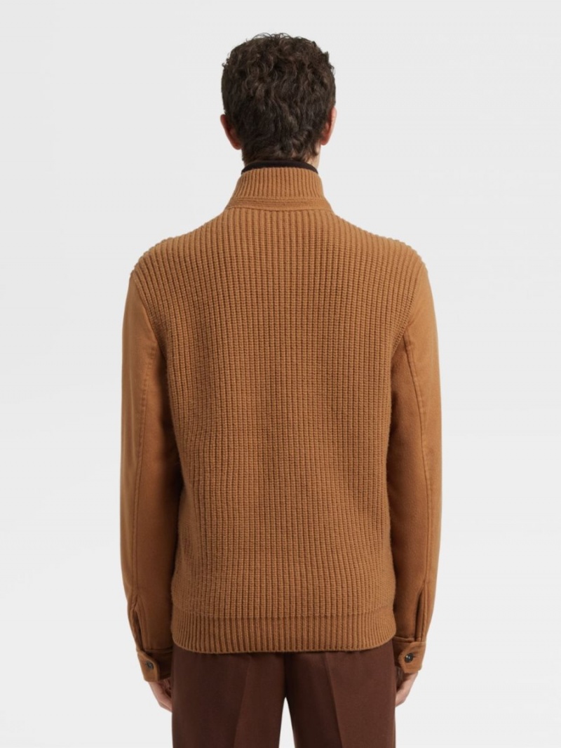 Zegna Hybrid Knit Outerwear | GNYBUPL-52