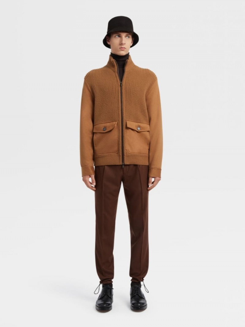 Zegna Hybrid Knit Outerwear | GNYBUPL-52