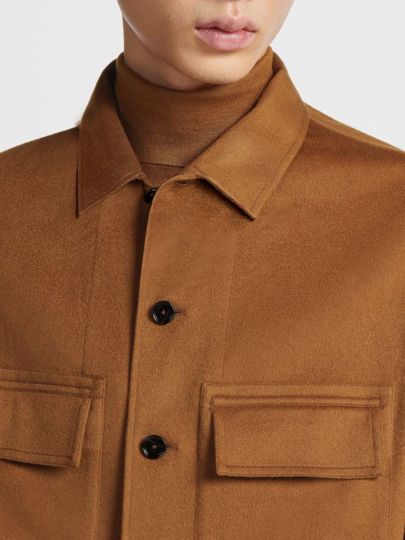 Zegna Oasi Cashmere Alba Overshirt | IWPREDN-16