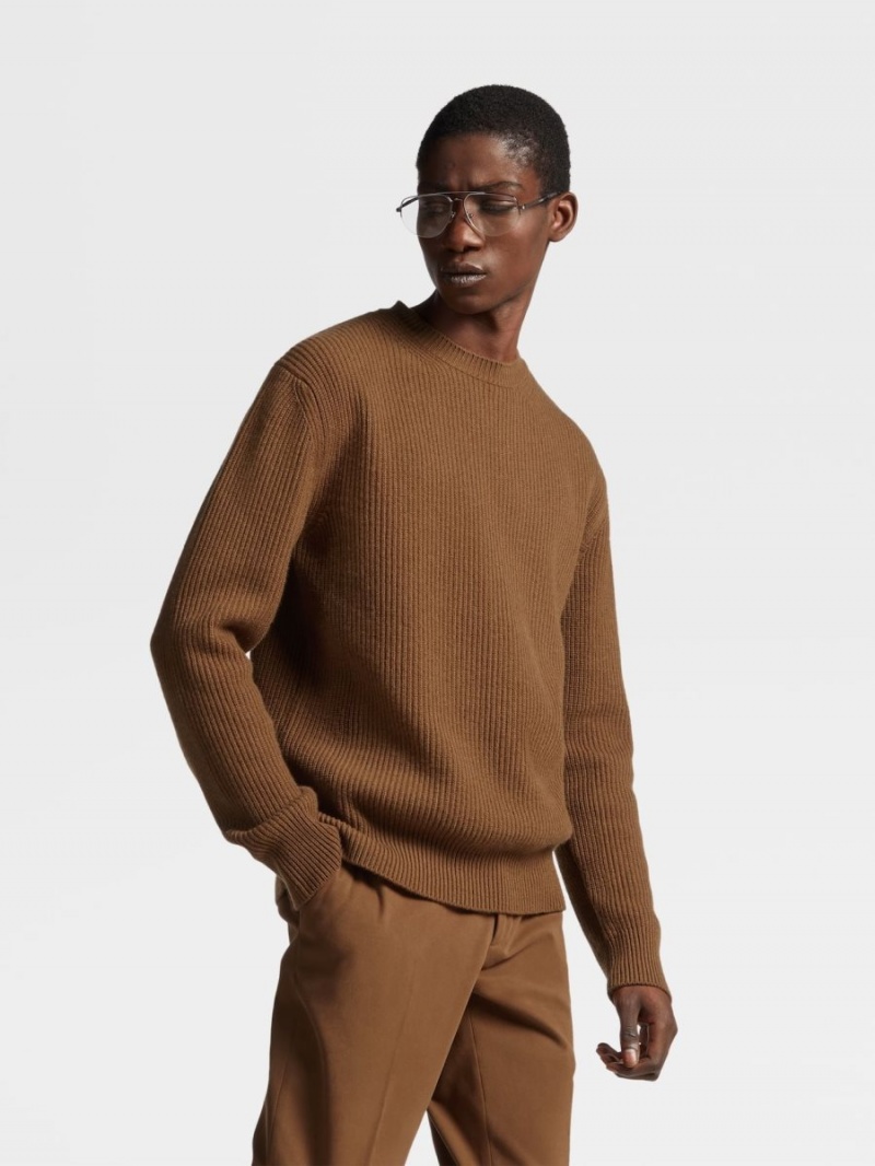 Zegna Oasi Cashmere Crewneck | PVGTUCZ-71