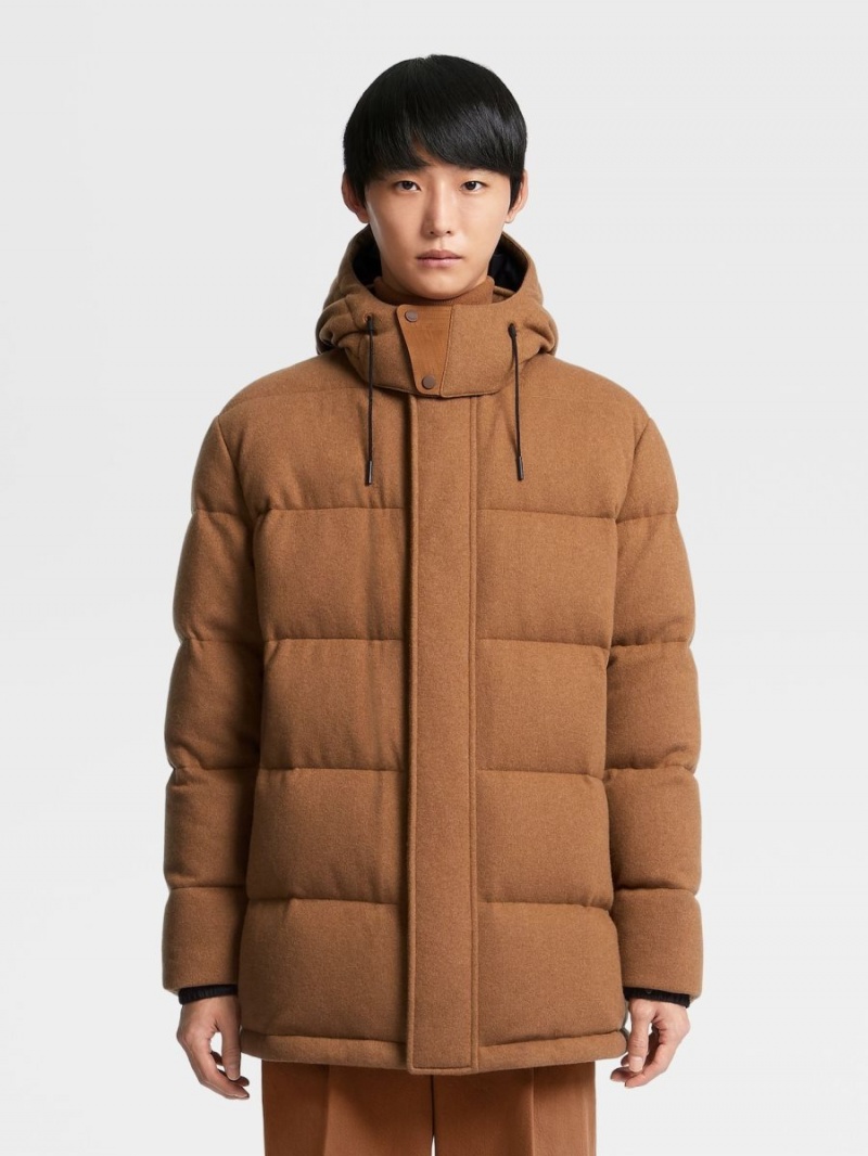 Zegna Oasi Cashmere Ghiaccio Parka | ZUXCHTJ-08