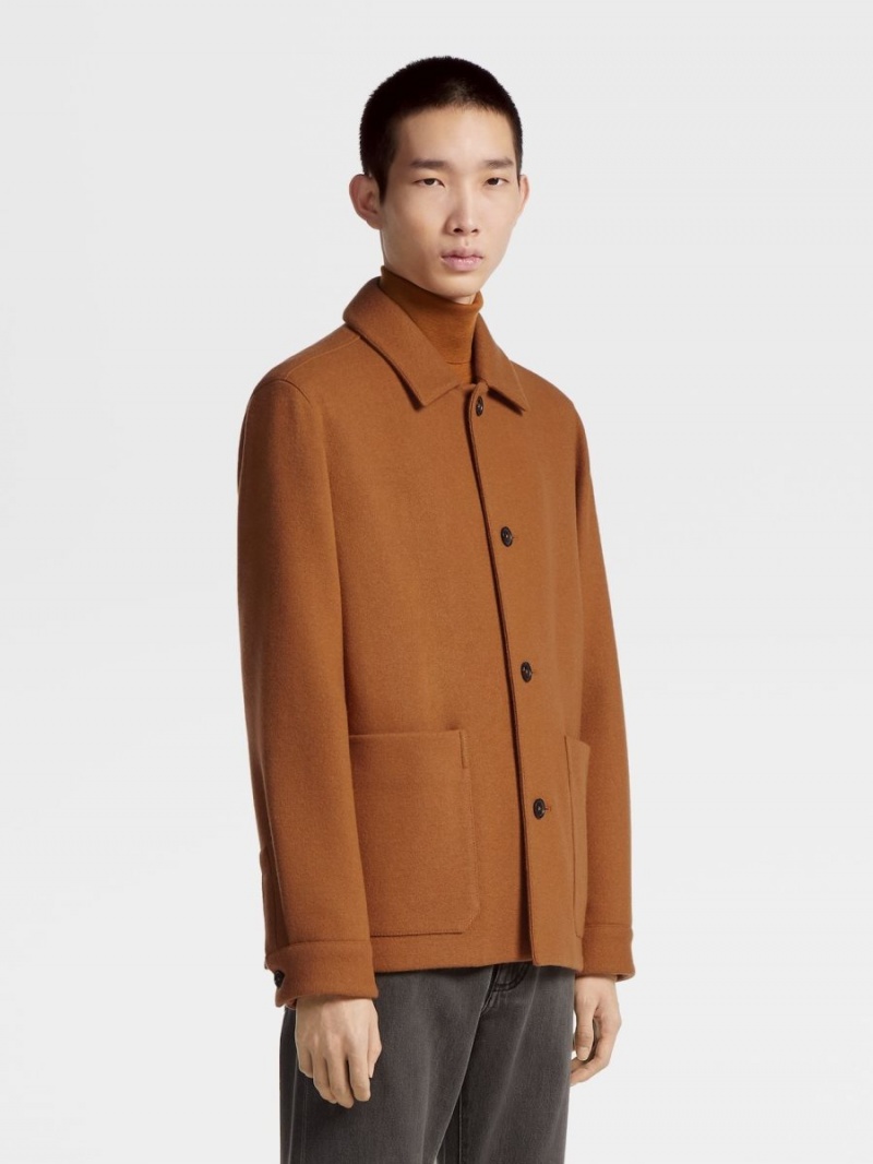 Zegna Wool And Cashmere Alpe Chore Jacket | MKBSYTF-61